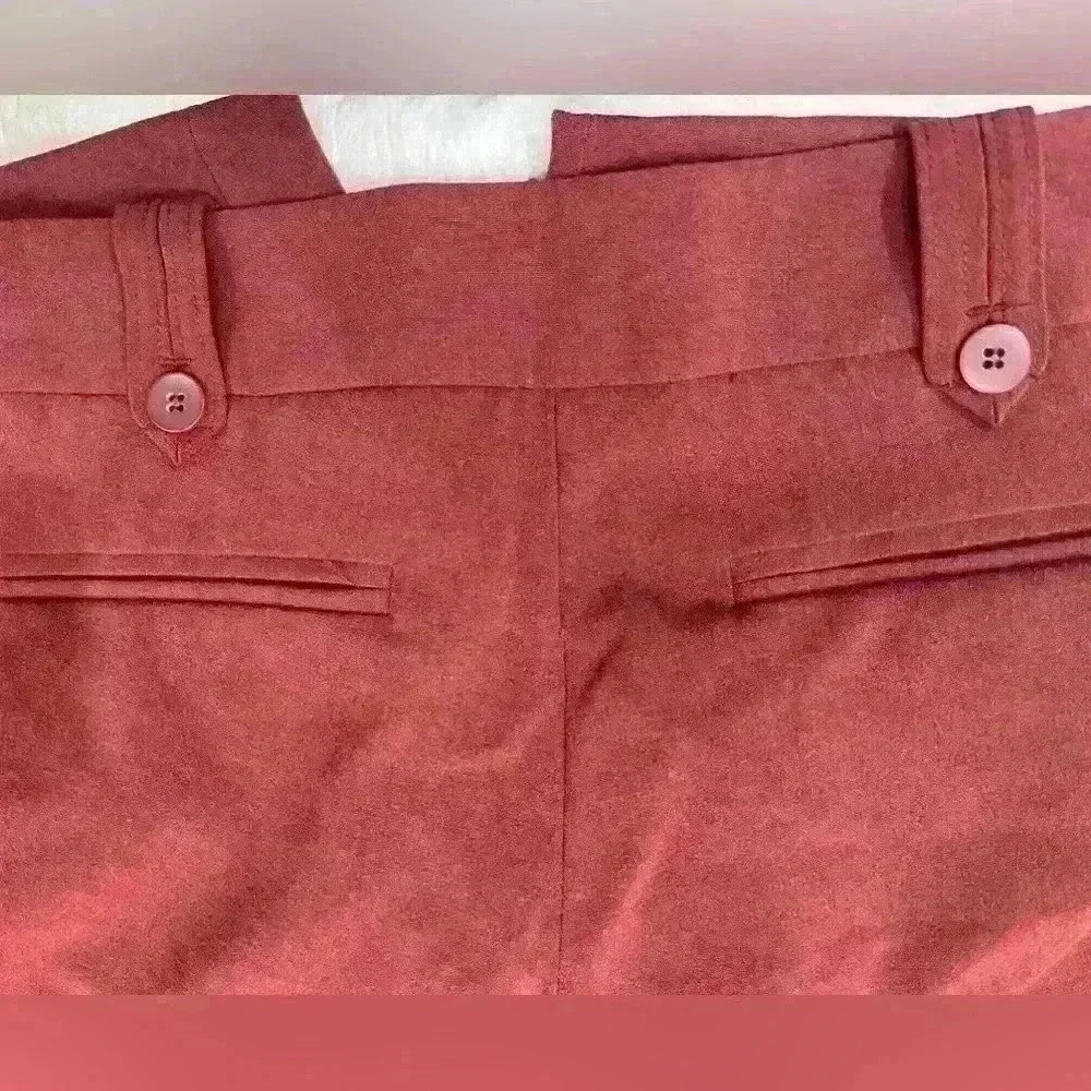 Women's Vertigo burgundy size 2 new Dress Pants - Picture 2 of 5